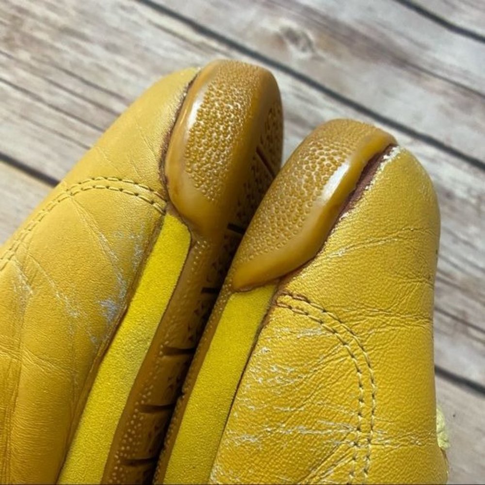 Vintage 80s Retro Yellow Jazzercise Hightop Athletic Shoes - Picture 4 of 11